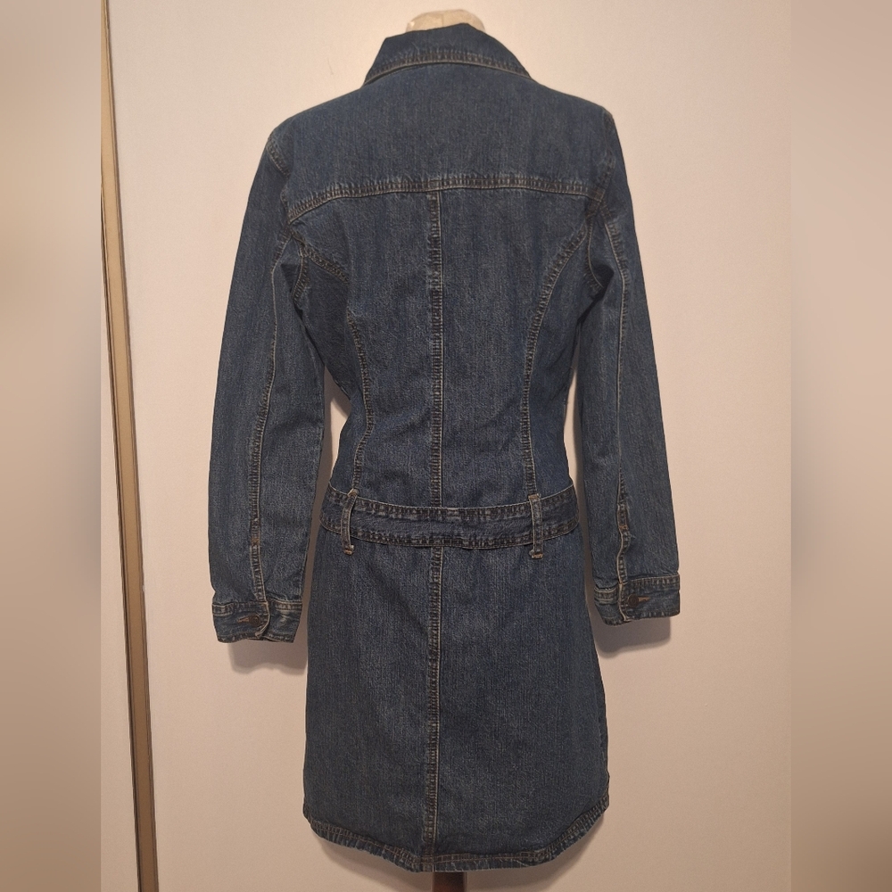SOLD Reitmans Blue Denim Dress - Picture 3 of 10